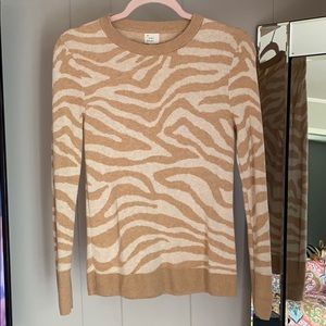 Tiger Print Sweater